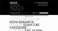Desktop Screenshot of crazybaby.fr